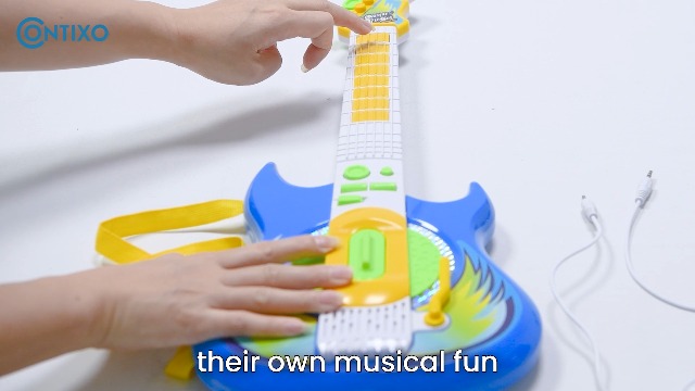 Amazon.com: Contixo TG4 Musical Guitar and Microphone Set for Kids
